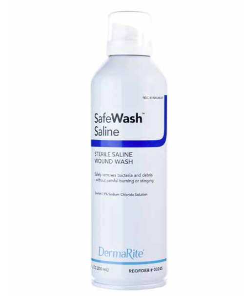 SafeWash Sterile Saline Wound Cleanser