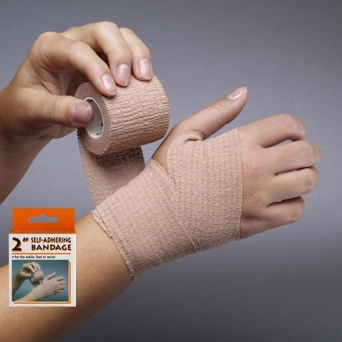 Self-Adhering Bandage