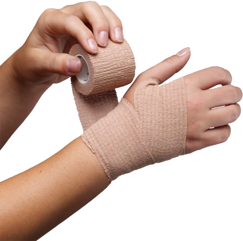 Self-Adhering Bandage